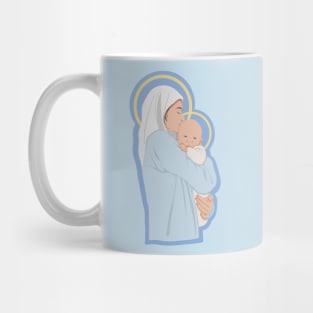 Mary and Baby Jesus Mug